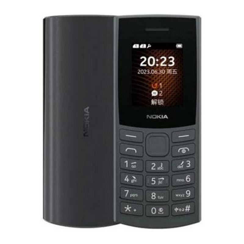 Nokia 105 SS (2023) Charcoal