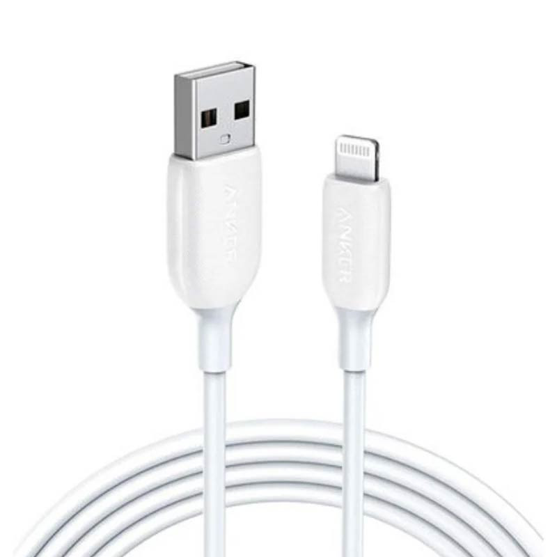 Anker PowerLine III USB-A to Lightning Cable 1.8m White