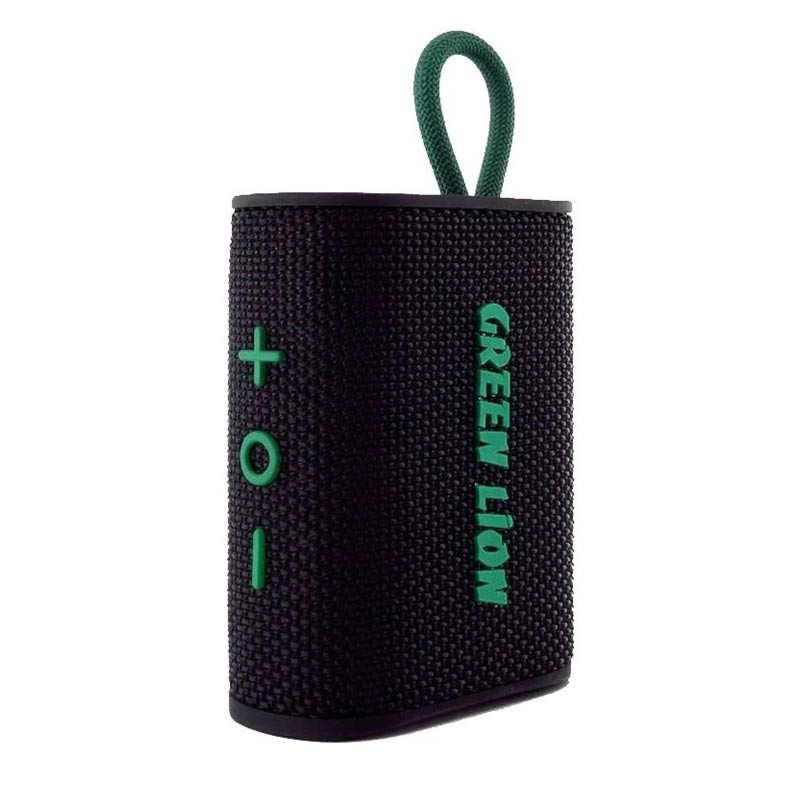 Green Lion Pier 2 Portable Bluetooth Speaker - Black