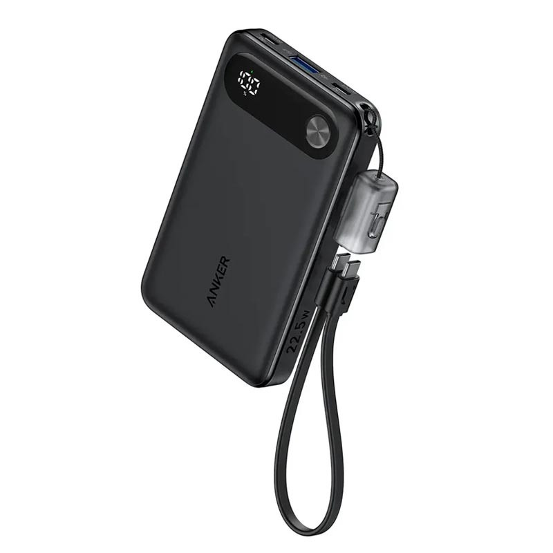 Anker Power Bank (10K,22.5W) (A1257H11) Black