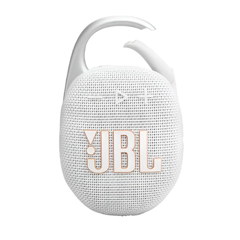 JBL CLIP 5 PORTABLE BLUETOOTH SPEAKER WHITE