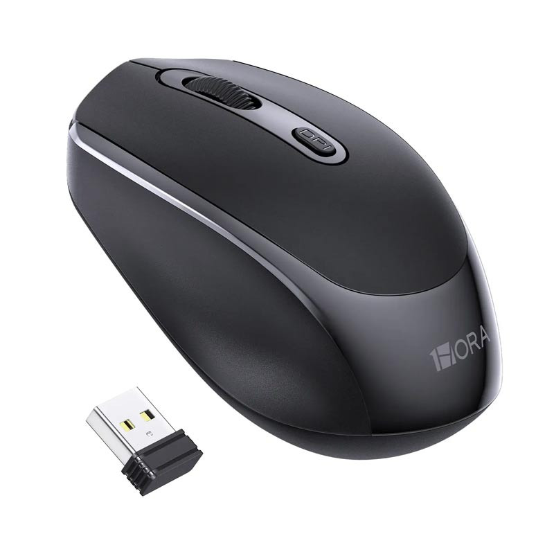 1Hora Wireless Mouse 2.4G RAT001 (Black)