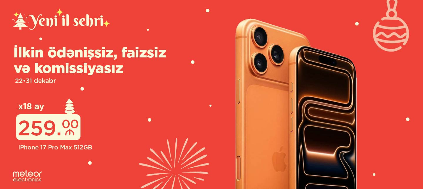 Yeni il - 17 pro 512 GB